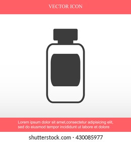 Medicine bottle icon
