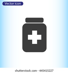 
Medicine bottle icon
