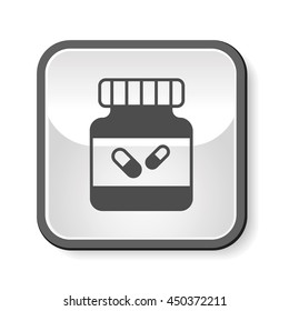 medicine bottle icon