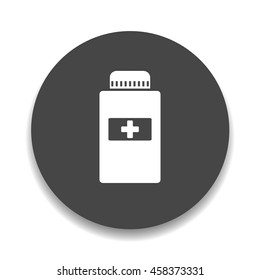 medicine bottle  icon