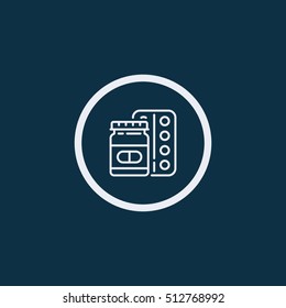 medicine bottle icon