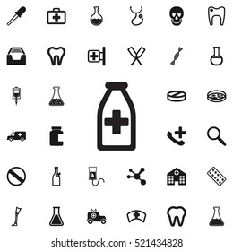 medicine bottle icon 