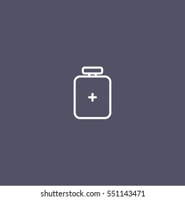 medicine bottle icon