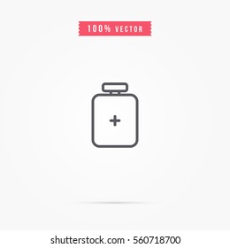 medicine bottle icon