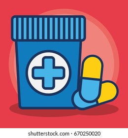 medicine bottle icon