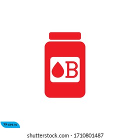 medicine bottle icon design vector illustration 