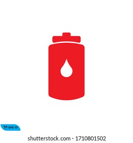 medicine bottle icon design vector illustration 