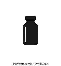 Medicine Bottle icon. Editable Vector EPS Symbol Illustration.