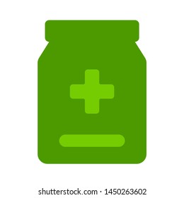 medicine bottle icon. Logo element illustration. medicine bottle design. colored collection. medicine bottle concept. Can be used in web and mobile