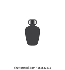 Medicine bottle icon. sign design