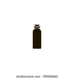 medicine bottle icon. sign design