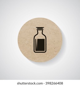 Medicine bottle icon - Vector