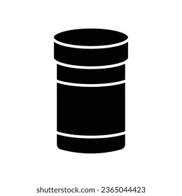 medicine bottle icon vector design template simple and clean