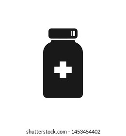 Medicine bottle icon Vector EPS 10