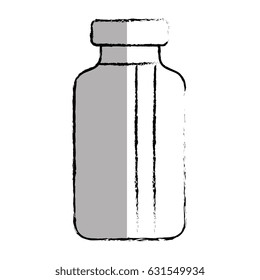 medicine bottle isolated icon