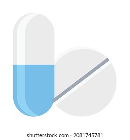 medicine bottle, medicine jar, Isolated Vector icon that can be easily modified or edit

