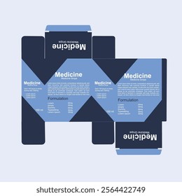 Medicine Box Design, Pharma Box Design.