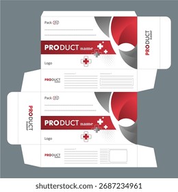 Diseño de la caja de la medicina, diseño de la caja farmacéutica 