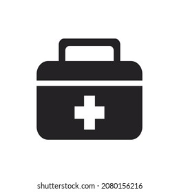 medicine box icon illustration, health safety box, laboratory, practicum, medicine, education. very suitable for use in hospitals, applications, designs, websites, banners, templates, and others