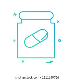 medicine box icon vector design
