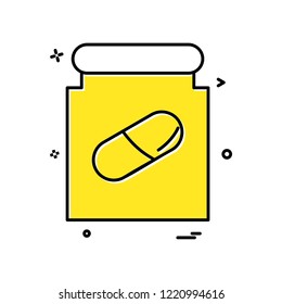 medicine box icon vector design
