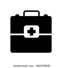 Medicine box icon vector design
