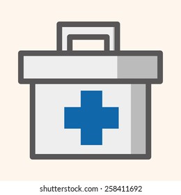 Medicine box theme elements