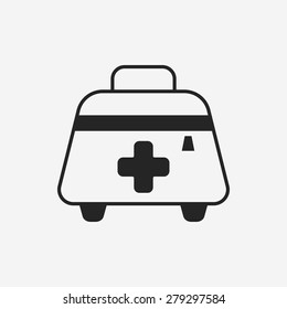 Medicine boxes icon