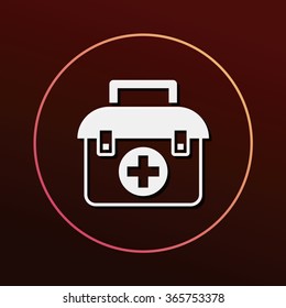 Medicine boxes icon