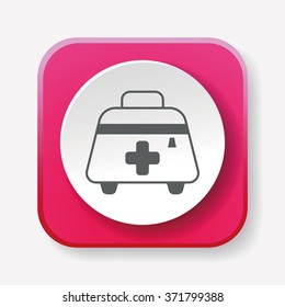 Medicine boxes icon