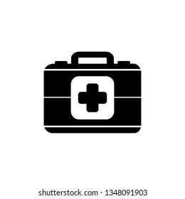 Medicine Briefcase icon. Vector