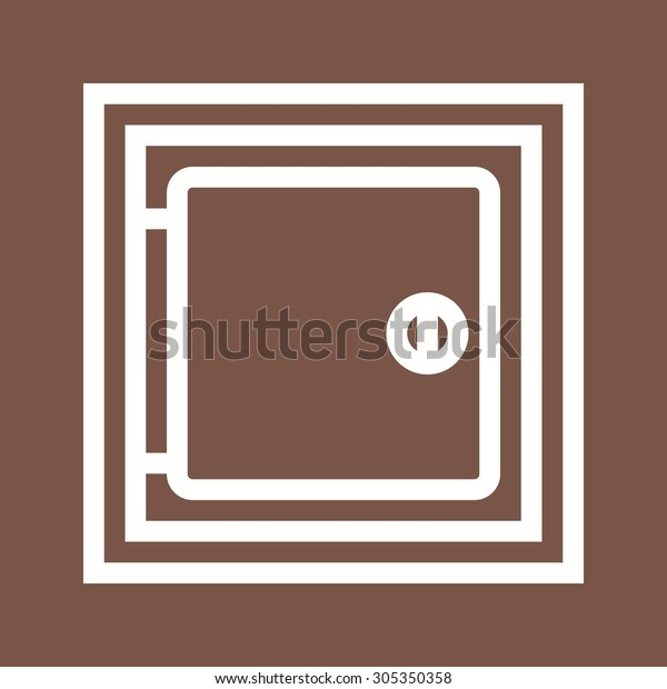 Medicine Cabinet Pharmacy Icon Vector Image Stock Vector Royalty Free 305350358