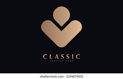 Medicine or capsul medical design vector logo template