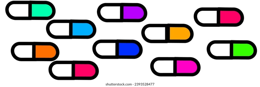 medicine capsule icon vector illustration