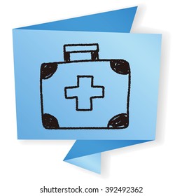 medicine case doodle drawing