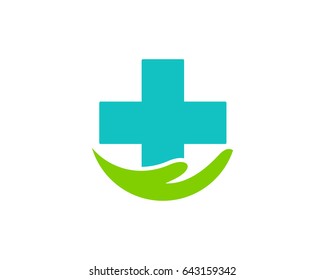 Medicine Center Icon Logo Design Element