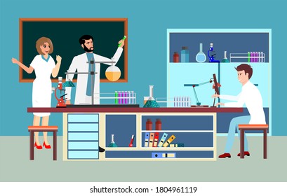 Medicine character in pharmacy, vector illustration isoalated