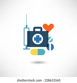 Medicine chest icon