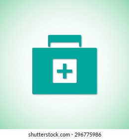 medicine chest vector icon
