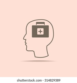 Medicine chest vector icon