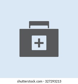 Medicine chest vector icon