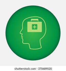 Medicine chest vector icon