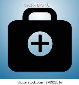 Medicine chest vector illustration
