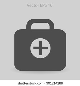 Medicine chest vector illustration