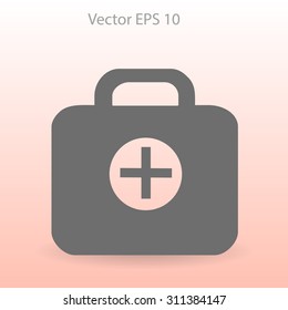 Medicine chest vector illustration