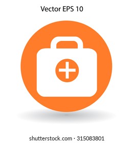 Medicine chest vector illustration