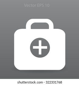 Medicine chest vector illustration