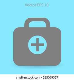 Medicine chest vector illustration