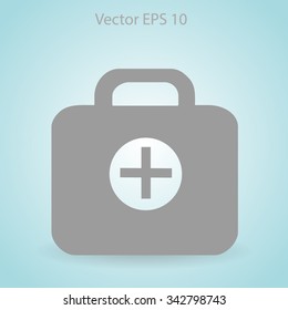Medicine chest vector illustration
