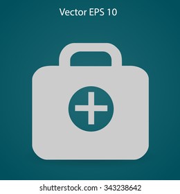 Medicine chest vector illustration